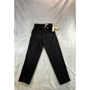 Sasson jeanwear Company Jeans Women's 15/16 Petite Black Denim Vintage